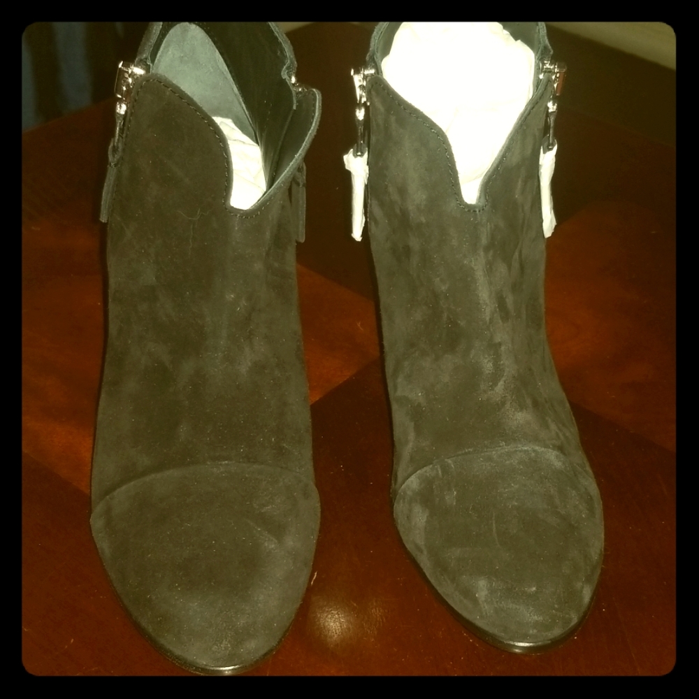 Black Suede Ankle boots Tag & Bone